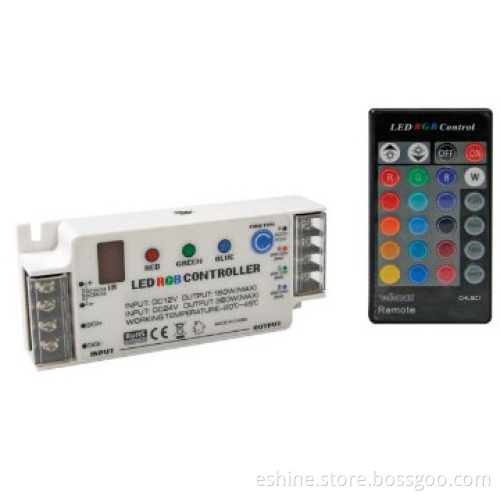 New DC12V/24V IR RGB LED Controller with 2years warranty